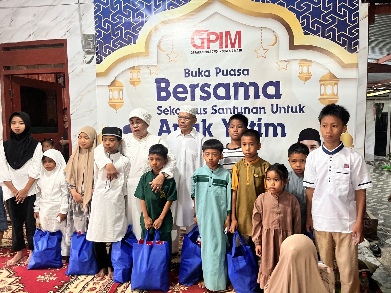 Gelar Buka Puasa dan Santunan Anak Yatim di Tongauna